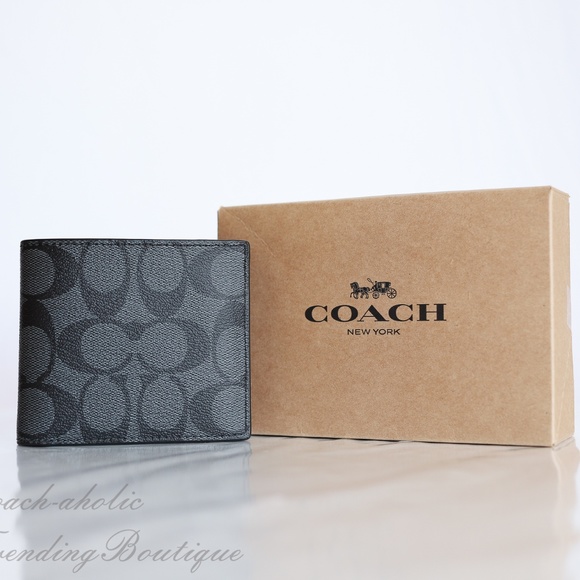 coach billfold wallet price
